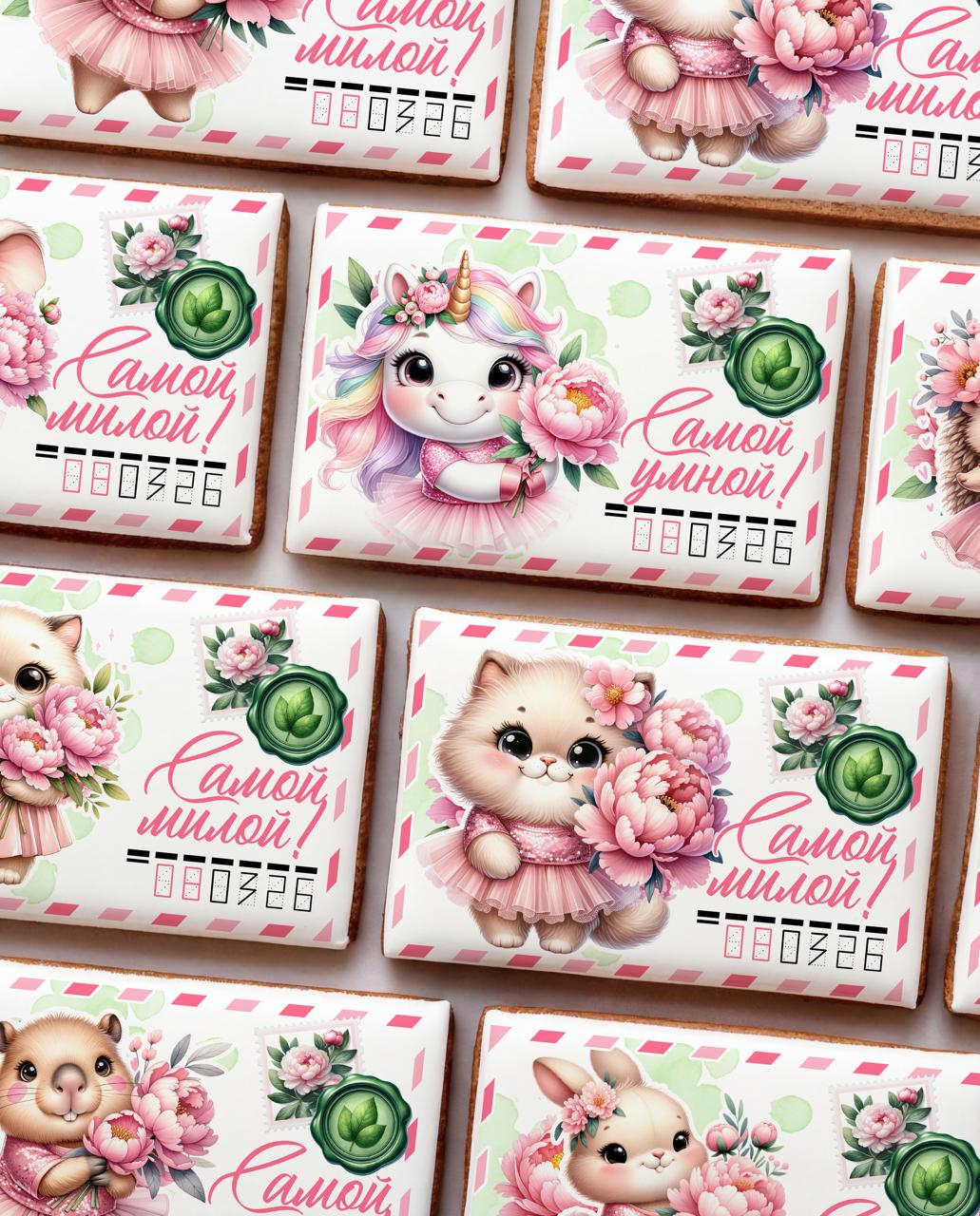 NEW Пряник Письмо для самой лучшей (10-15 см.)